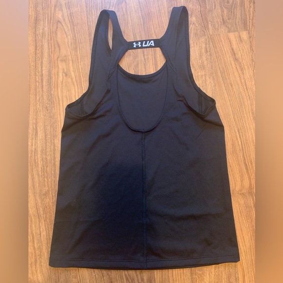 Under armour top, size small, black - Picture 2 of 2